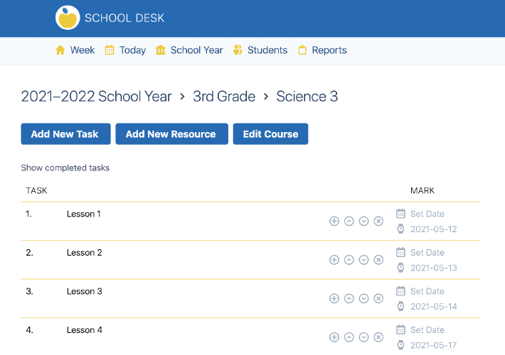 Better Course Pages